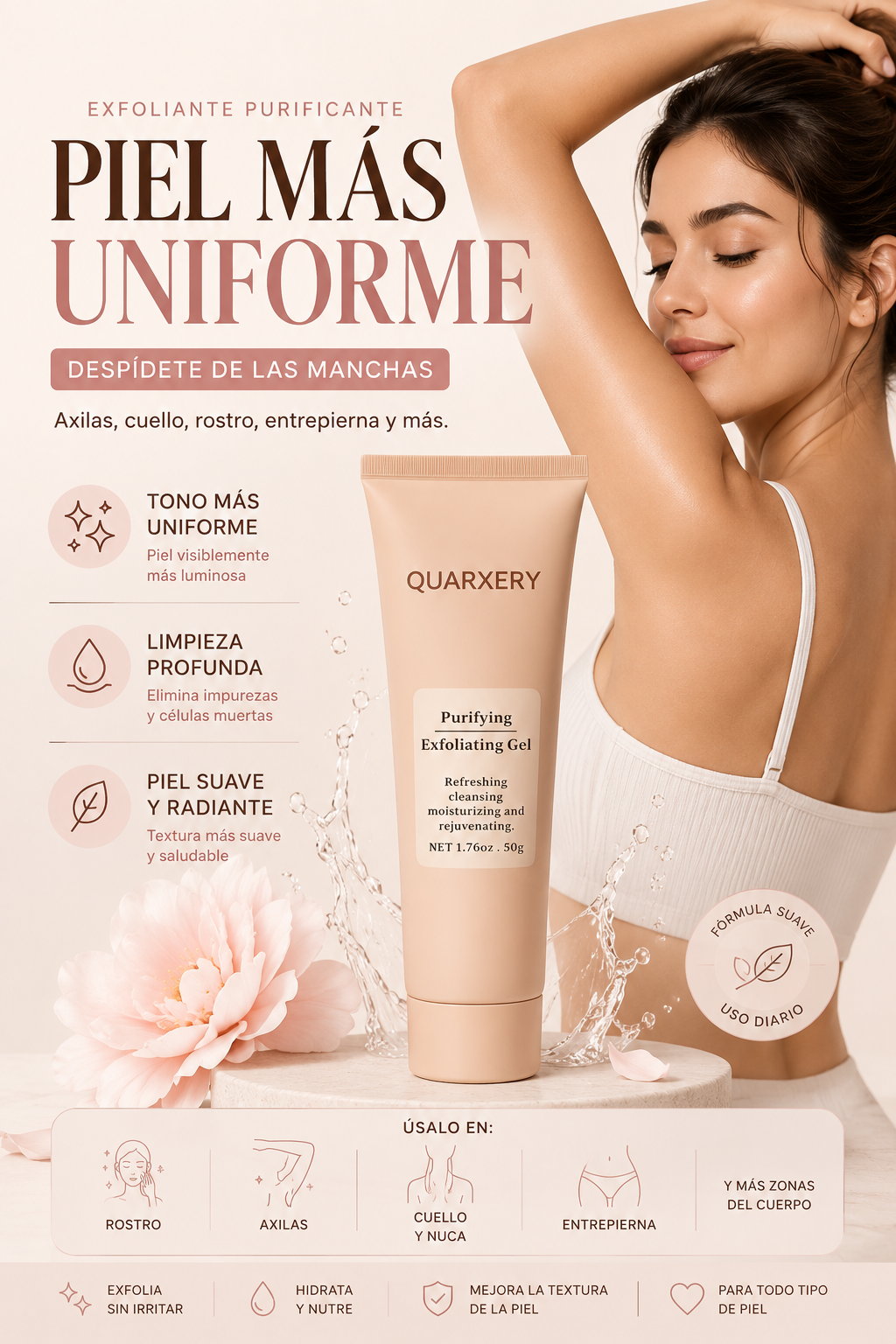 Quarxery Gel Exfoliante