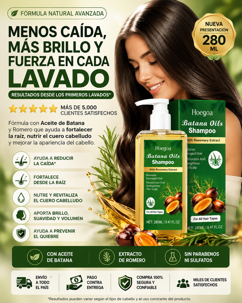 SHAMPOO DE BATANA CON ROMERO ORIGINAL 280ML