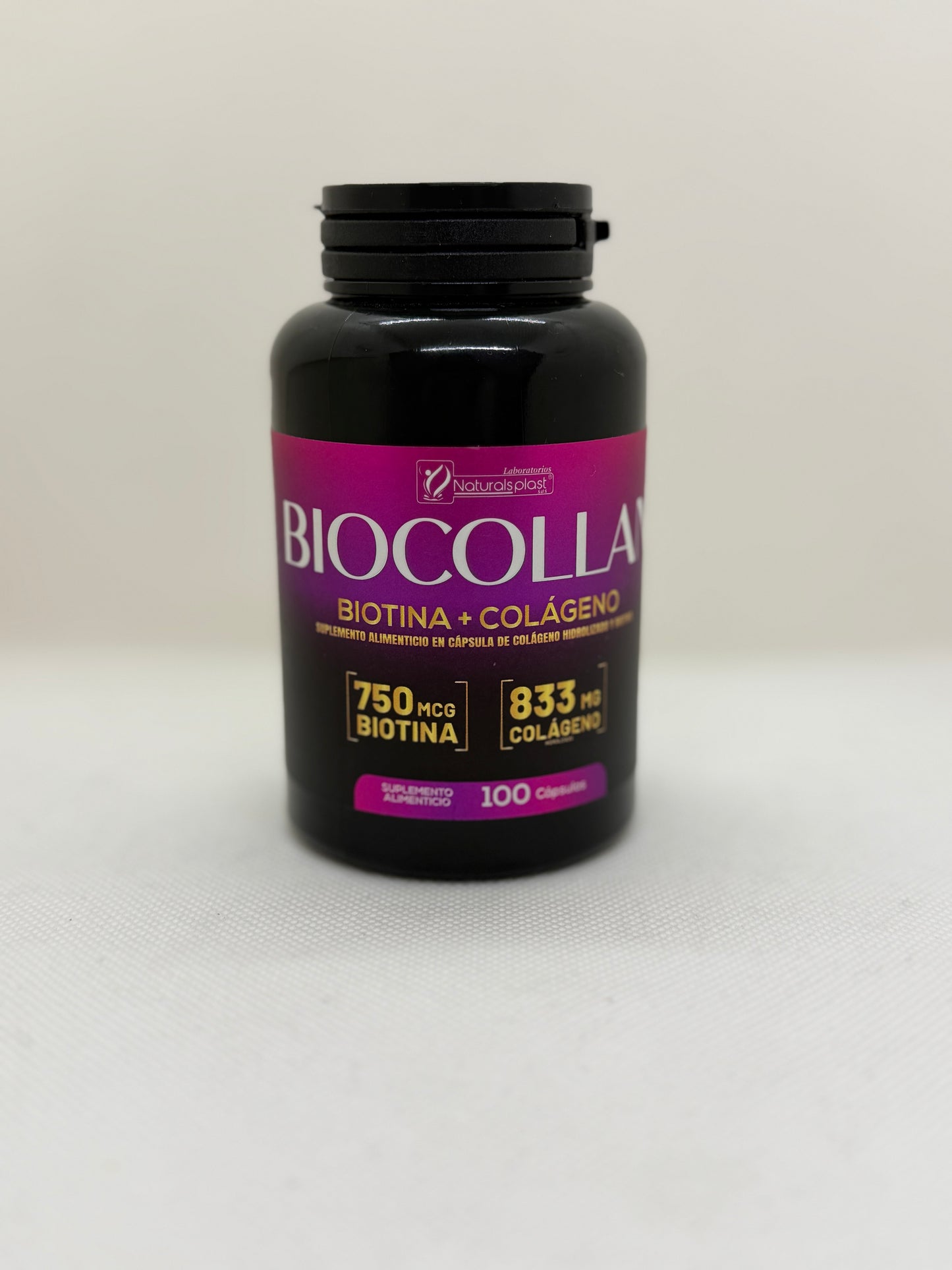 BIOCOLLAN EL PODER DE LA BIOTINA + COLAGENO HIDROLIZADO