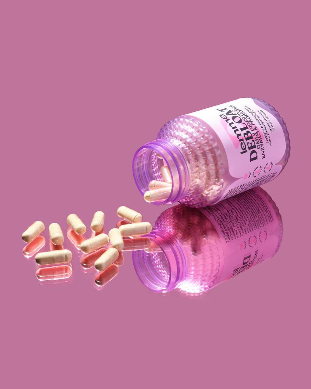 Cápsulas LEMME DEBLOAT - Cápsulas digestivas probióticas y multienzimáticas*