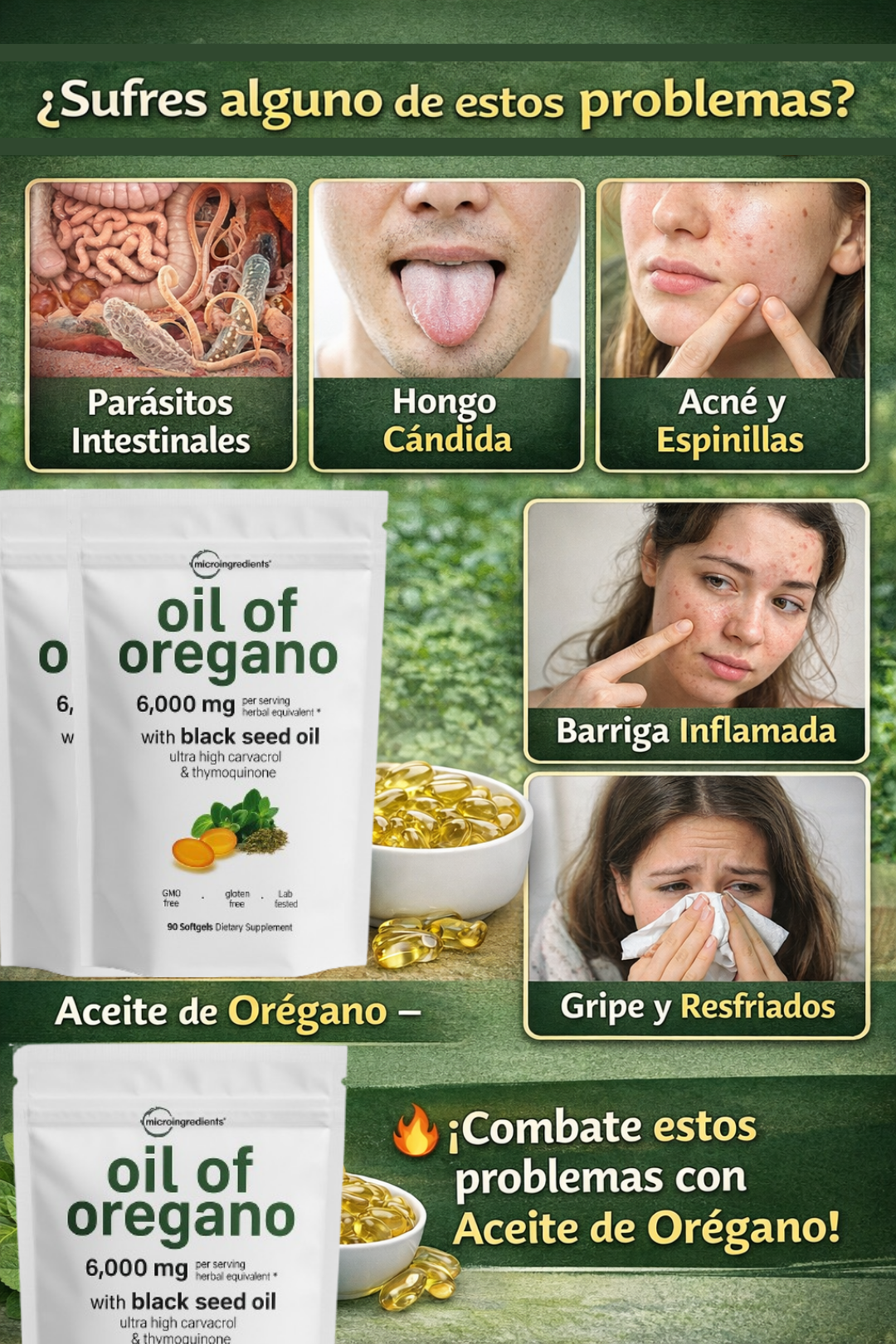 Aceite de Orégano