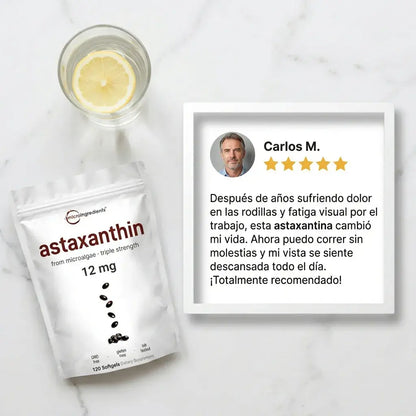 Astaxantina - 120 Cápsulas